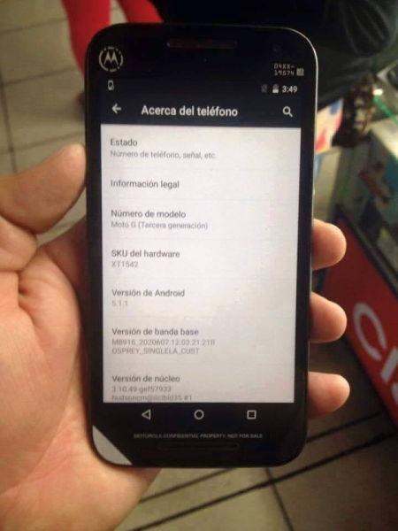 Появились новые снимки смартфонов Moto G (2015) и Moto X (2015)