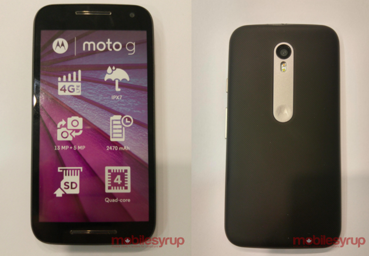 Moto G третьего поколения