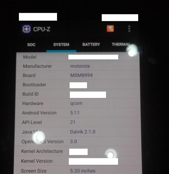 Moto X третьего поколения