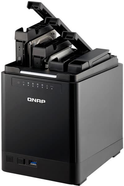 Интересной особенностью хранилища QNAP TS-453mini является возможность его использования в качестве ПК