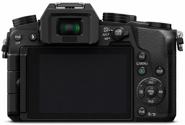 Оснащение камеры Panasonic Lumix DMC-G7 включает видоискатель OLED разрешением 2,36 млн точек