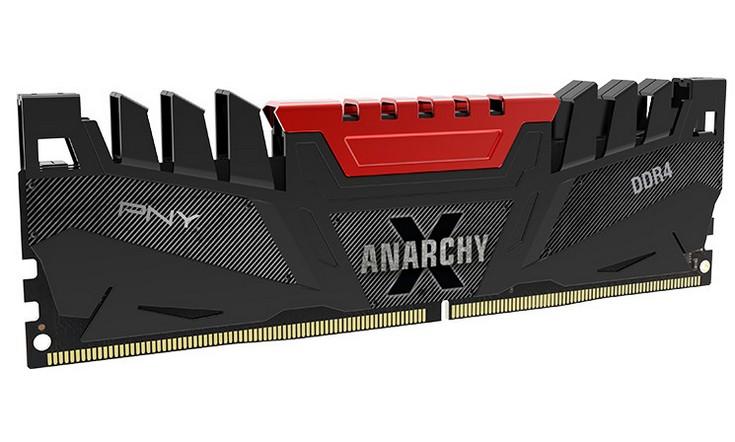 ОЗУ PNY Anarchy X работает на частоте 2800 МГц