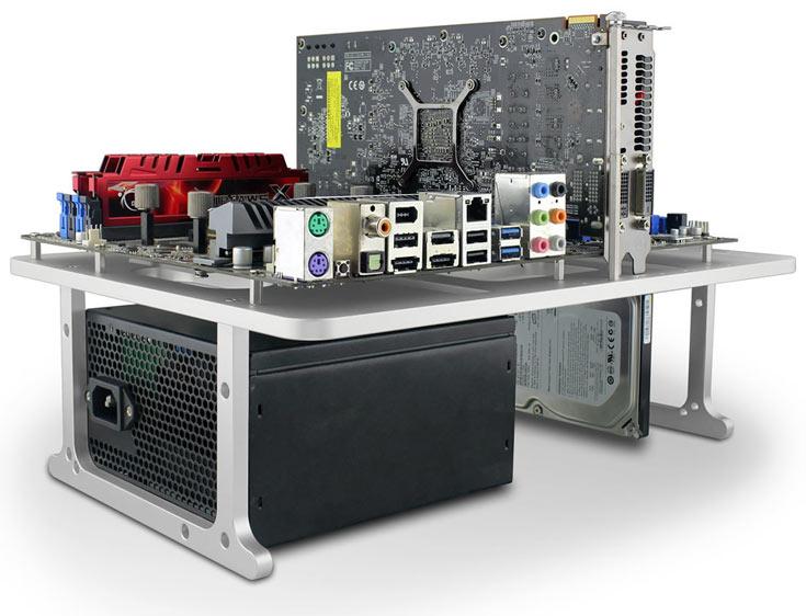 Streacom, HWBOT и OverClocking-TV совместно выпустят стенд для энтузиастов разгона Open Benchtable