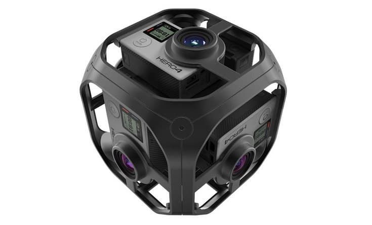 Устройство GoPro Omni вмещает шесть камер Hero4