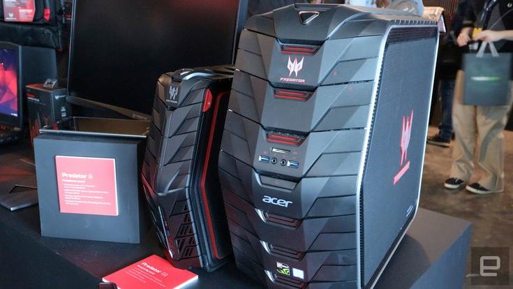Acer Predator G1 стоит от $2300, а мониторы Predator Z1 от $600