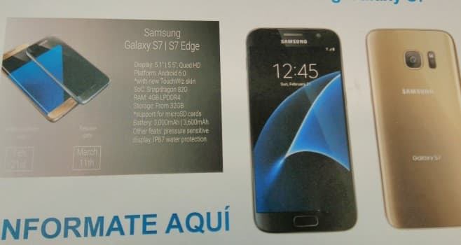 Опубликованы финальные характеристики, цены и дата выхода смартфонов Samsung Galaxy S7 и S7 edge