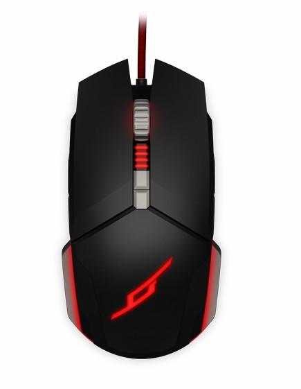 В мыши Division Zero M50 Pro используется лазерный датчик разрешением 6400 точек на дюйм