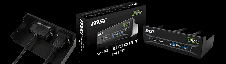 MSI представила модуль VR Boost Kit