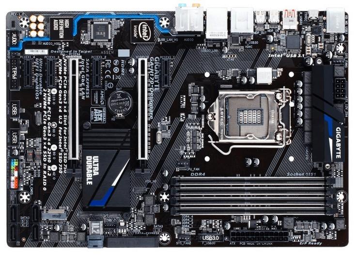 Системная плата Gigabyte GA-H170-Designare может отдать посредством USB-C до 100 Вт мощности
