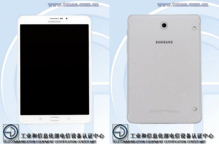 Планшет Samsung Galaxy Tab S3 8.0 будет почти полной копией предшественника