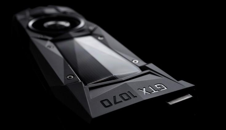 3D-карта GeForce GTX 1070 работает на частотах 1506/1683 МГц для ядра и 8000 МГц для памяти