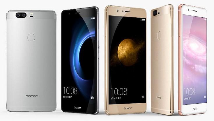 Смартфон Huawei Honor V8 наделили экраном QHD