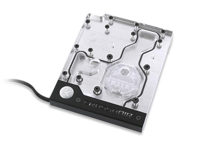 Одной из особенностей EK-FB Asus C6H RGB Monoblock является комплектация планкой с четырьмя светодиодами