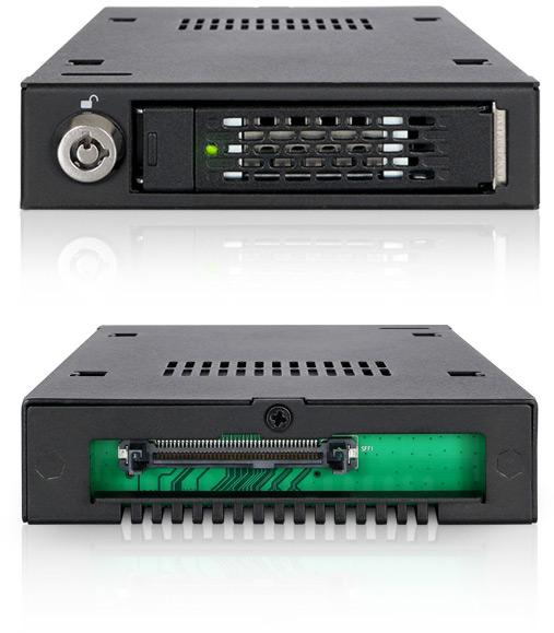 Icy Dock MB601VK-B устанавливается в отсек для дисковода типоразмера 3,5 дюйма