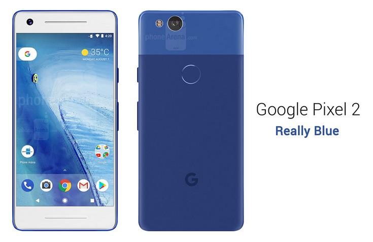 Смартфон Google Pixel 2 будет доступен в пяти цветах