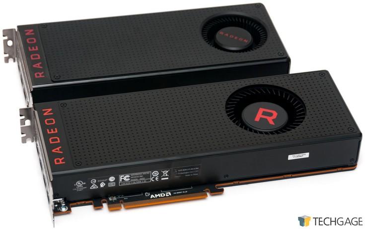 Базовая версия Radeon RX Vega 64 похожа на RX 480