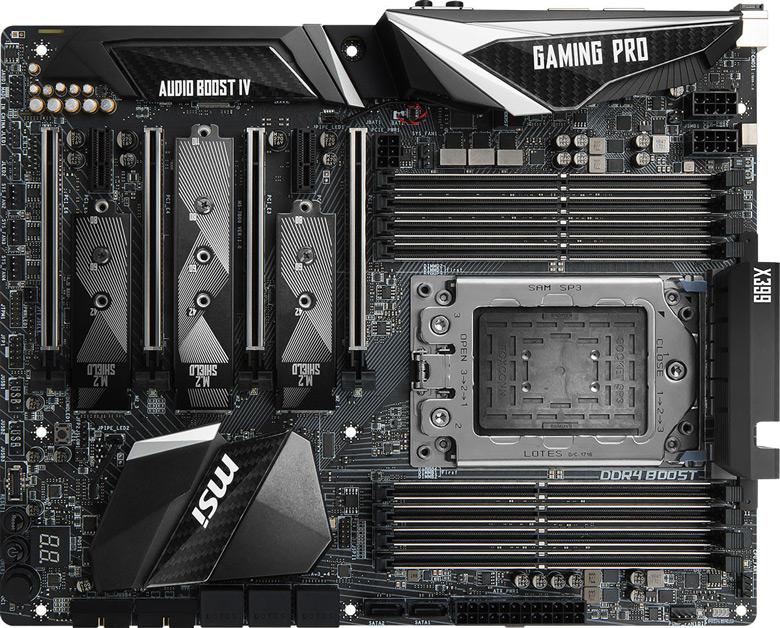 Цена платы MSI X399 Gaming Pro Carbon AC пока неизвестна