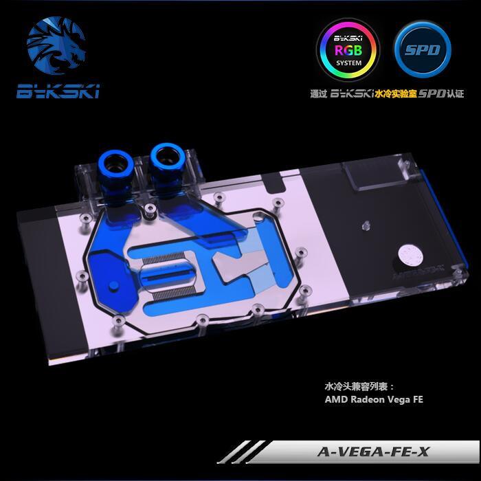 Водоблок A-VEGA-FE-X предложен в двух разновидностях