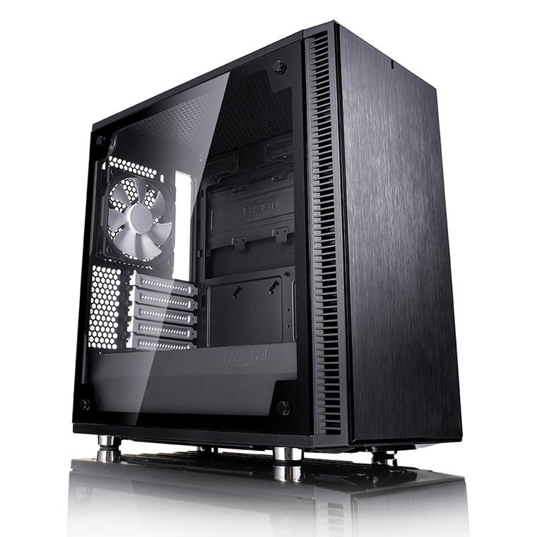 Модель Define C TG рассчитана на платы типоразмера ATX, модель Define Mini C — на платы типоразмера microATX