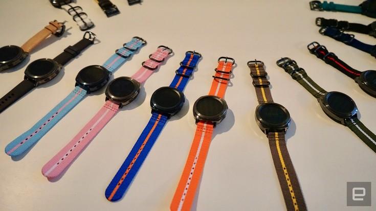 Представлены спортивные умные часы Samsung Gear Sport