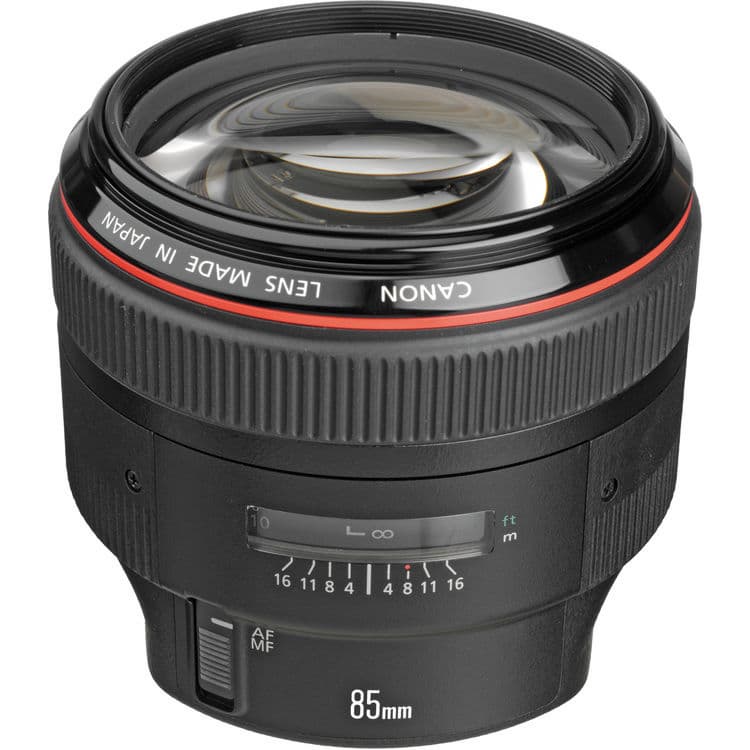 Canon TS-E 50mm f/2.8L Macro, Canon TS-E 90mm f/2.8L Macro, Canon TS-E 135mm f/4L Macro и Canon EF 85mm f/1.4L IS USM