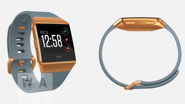 Внешне новое устройство несколько напоминает умные часы Fitbit Blaze