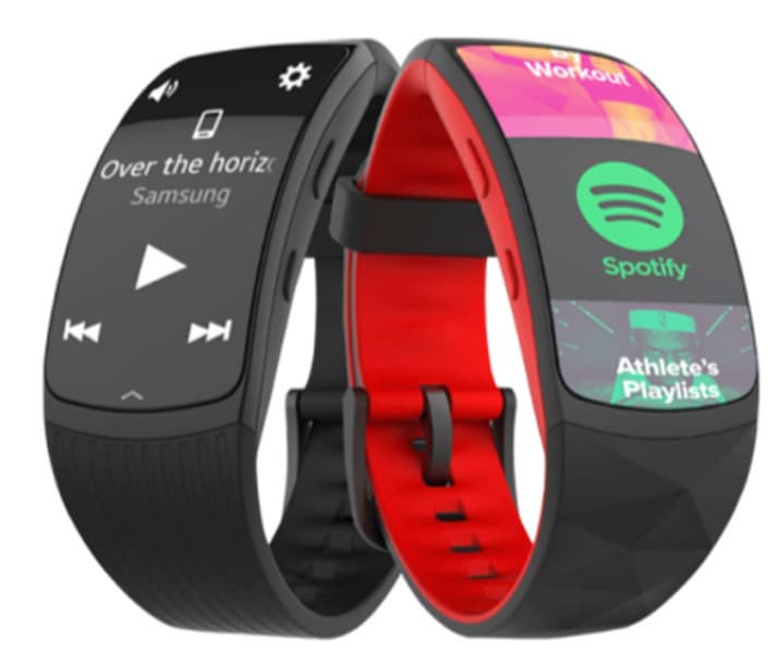 Samsung готовит трекер Gear Fit2 Pro