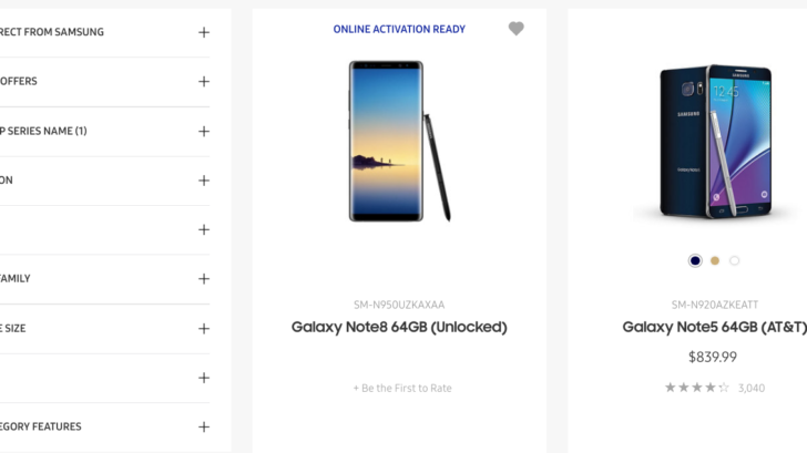 Кроме того, опубликовано два видеоролика с участием Samsung Galaxy Note8