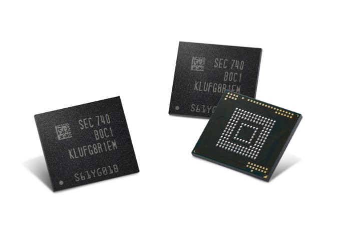 Samsung начала массовое производство модулей флэш-памяти eUFS емкостью 512 ГБ для новых смартфонов