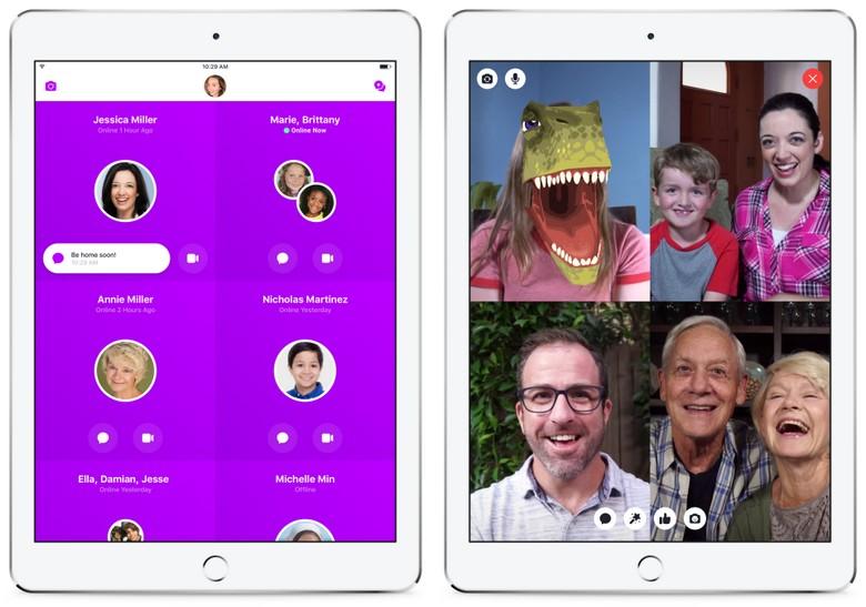 Facebook Messenger Kids стал доступен в США