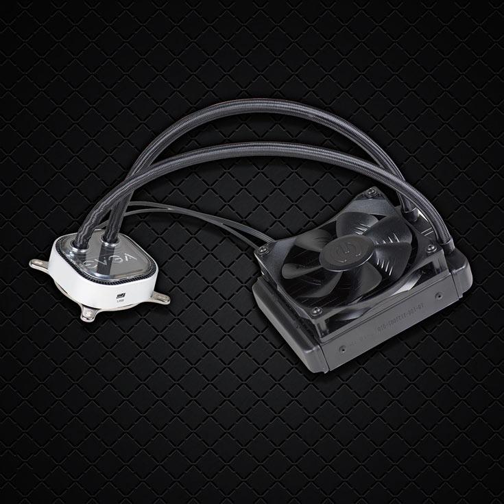 Жидкостные системы охлаждения EVGA CLC 120 и 280 оснащены полноцветной подсветкой