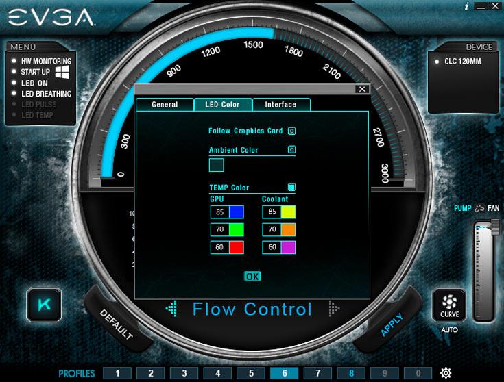 Жидкостные системы охлаждения EVGA CLC 120 и 280 оснащены полноцветной подсветкой