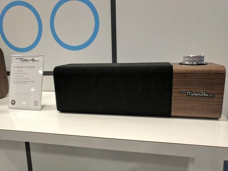 Умная АС Motorola Cristofer Connect поддерживает и Alexa, и Google Assistant