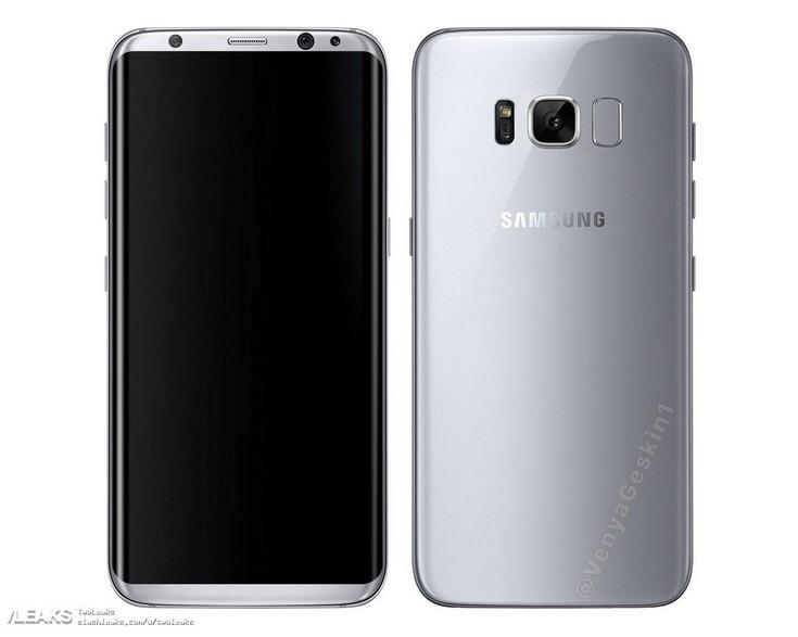 Появились новые изображения смартфона Galaxy S8