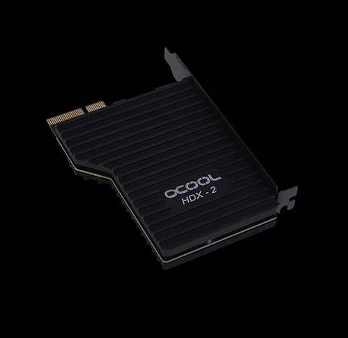 Одновременно представлена модель Alphacool Eisblock HDX-2