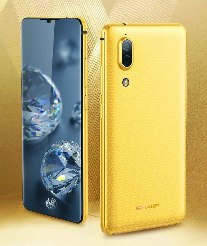 Опубликовано изображение безрамочного смартфона Sharp Aquos S2, который поступит в продажу 8 августа