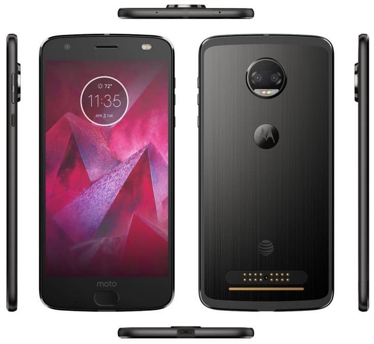 В США выйдет самая слабая версия смартфона Moto Z2 Force