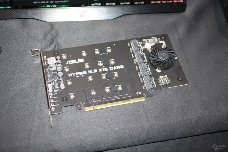 Asus и Intel показали реализацию технологии VROC