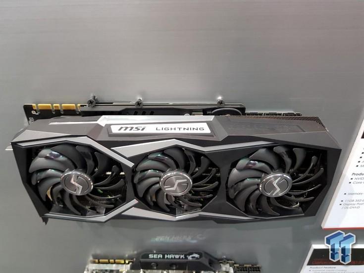 Появились фото адаптера MSI GeForce GTX 1080 Ti Lightning Z