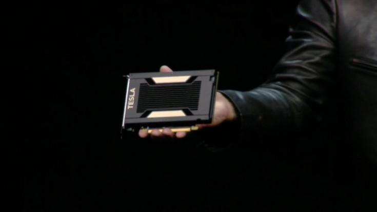 Nvidia показала модель Tesla V100 с вдвое меньшим TDP