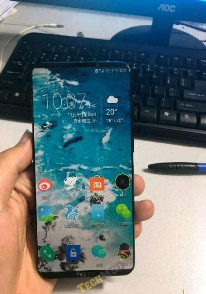 Спереди смартфон Honor V10 будет похож на Mate 10 Lite и Honor 7X