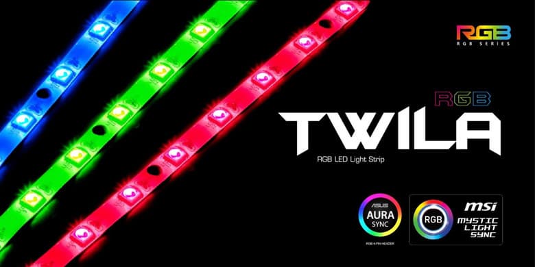 Лента Reeven Twila RGB состоит из 21 светодиода