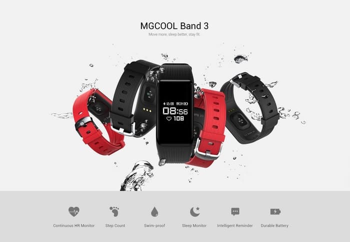Фитнес-браслет MGCool Band 3 оценен в $30