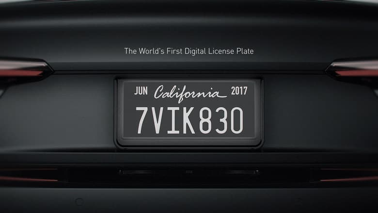 Номерные знаки rPlate могут появиться на автомобилях в следующем году