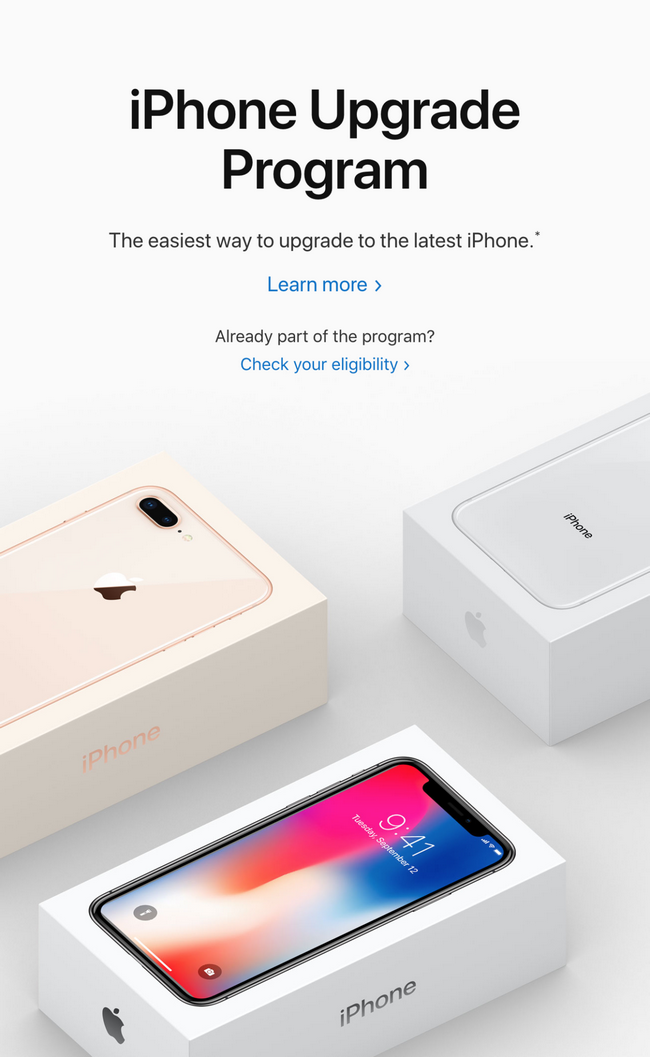 Опубликовано изображение упаковки iPhone X
