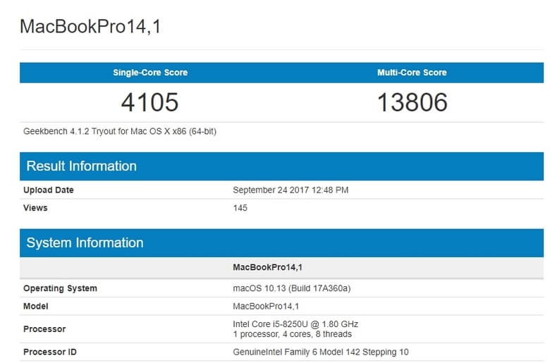 Ноутбуки MacBook Pro обновят, оснастив новыми CPU Intel