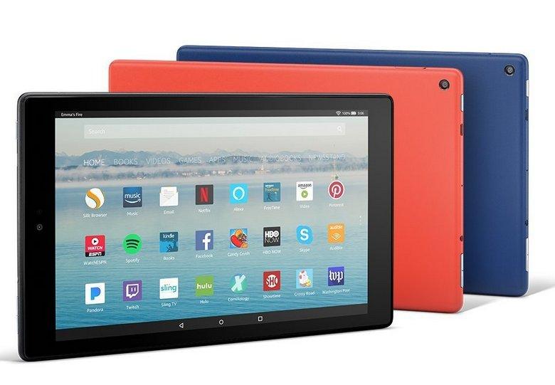 Amazon представила новый планшет All-New Fire HD 10