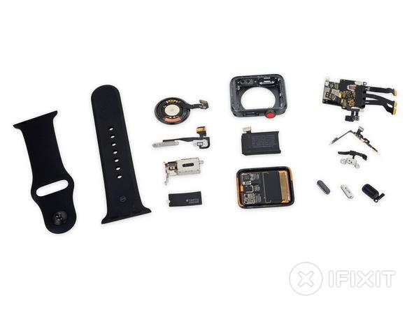Apple Watch Series 3 LTE всё ещё показывают средний балл за ремонтопригодность