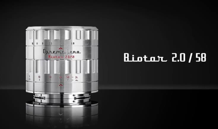 Объектив Biotar 58mm F2 с диафрагмой из 17 лепестков оценен в $949