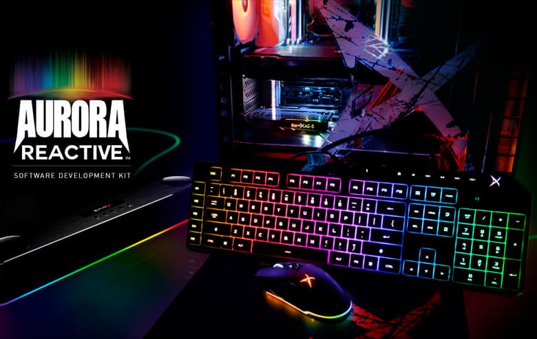 SDK Aurora Reactive позволяет программировать работу подсветки изделий семейства Creative Sound BlasterX